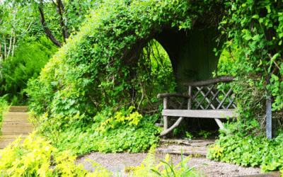 Resting in the Garden